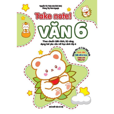 Sách - Take Note - Văn 6 - Không Lò Xo - Dùng Cho Cả 3 Bộ SGK Mới - Minh Thắng