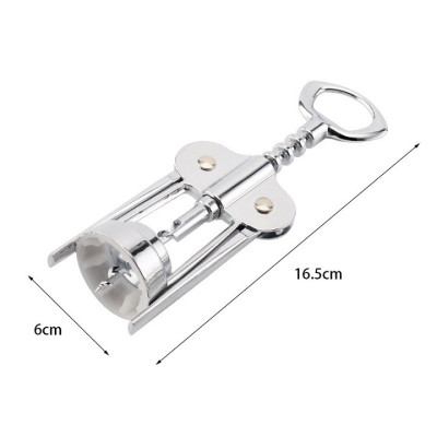 Dụng Cụ Khui Mở Rượu Vang, Khui Bia Kim Loại Không Gỉ - Hàng Chính Hãng MINIIN