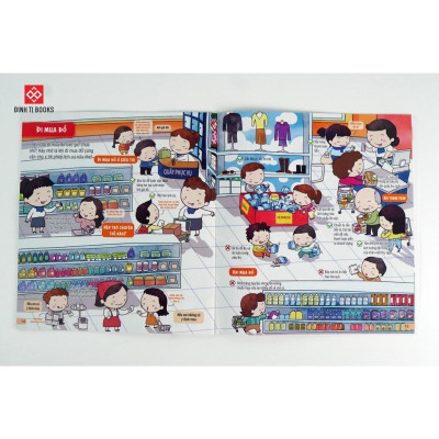 Sách - Kỹ Năng Sống Đầu Đời - Cho Trẻ 3 - 6 Tuổi - Combo 5 Cuốn - Đinh Tị Books