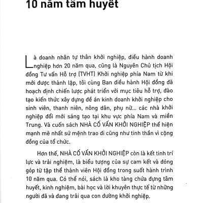 Nhà Cố Vấn Khởi Nghiệp - Bí Quyết Trở Thành Nhà Khởi Nghiệp Hạnh Phúc