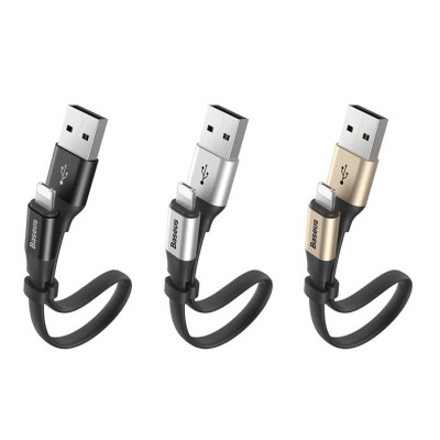 Dây Cáp Sạc iPhone - Baseus 23cm - Chính Hãng (Giao màu ngẫu nhiên)