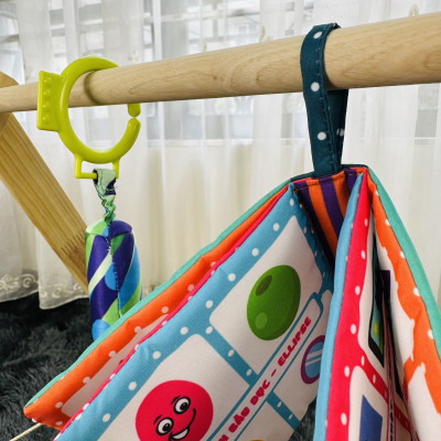 Đồ Chơi Sơ Sinh Kệ Chữ A Benrikids Bằng Gỗ Thông Cho Trẻ Từ 0 Đến 3 Tháng Tuổi Rèn Luyện Thị Giác