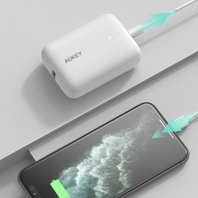 Pin Sạc Dự Phòng Aukey PB-N83S 10.000mAh, Sạc Nhanh Power Delivery 18W và Quick Charge 3.0 18W - Hàng Chính Hãng