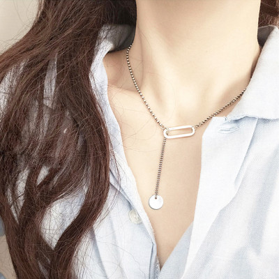 Dây chuyền thời trang nữ titan không gỉ ấn tượng