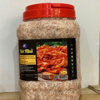 RUỐC MUỐI (mắm tép) THÀNH VIỆT LOẠI 1KG - 5KG - 20KG DÙNG LÀM KIM CHI HQ - 새우젓