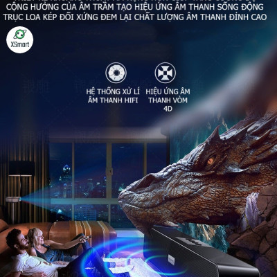 Loa Bluetooth Không Dây Cao Cấp XSmart A36 PRO BASS 2021 Âm Thanh Nghe Nhạc Siêu Đã Tương Thích Điện Thoại Máy Tính Laptop Tivi - Hàng Chính Hãng