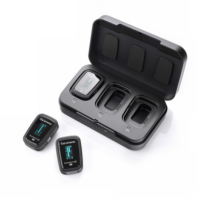 Micro Thu Âm Không Dây Saramonic Blink500 ProX B2 - Công Nghệ 2.4GHz - Độ Trễ 8ms -  Hàng Chính Hãng