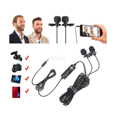 Micro BOYA BY-M1DM Thu Âm To, Tiếng Trong Veo Thích Hợp Cho 2 Người ở Khoảng Cách Xa - Hàng Nhập Khẩu 