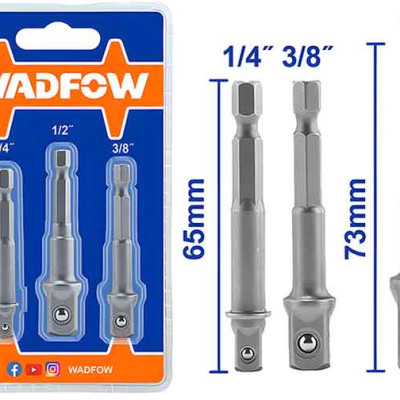 BỘ 3 ĐẦU CHUYỂN ĐẦU TUÝP WSV4K01 WADFOW - HÀNG CHÍNH HÃNG