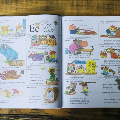 Sách từ điển anh việt ricshards scarry minh hoạ bằng hình ảnh -  bìa cứng, in màu