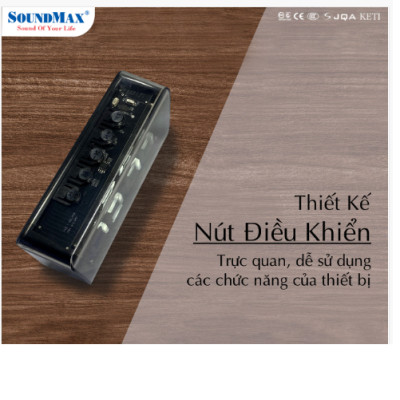 Loa Bluetooth SoundMax AT-100 - Hàng chính hãng