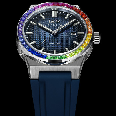 Đồng hồ nam chính hãng IW Carnival IW716G-1 ,Kính sapphire,chống xước,Chống nước30m,BH24 tháng,Máy điện tử(pin),dây da