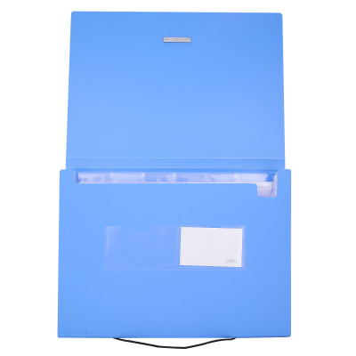 Cặp Tài Liệu A4 Deli - Chun Cố Định - Màu Ngẫu Nhiên - 1 Chiếc - W5554