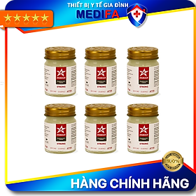 Combo 6 Lọ Dầu Cù Là Starbalm - Hà Lan 25g ( Strong) 