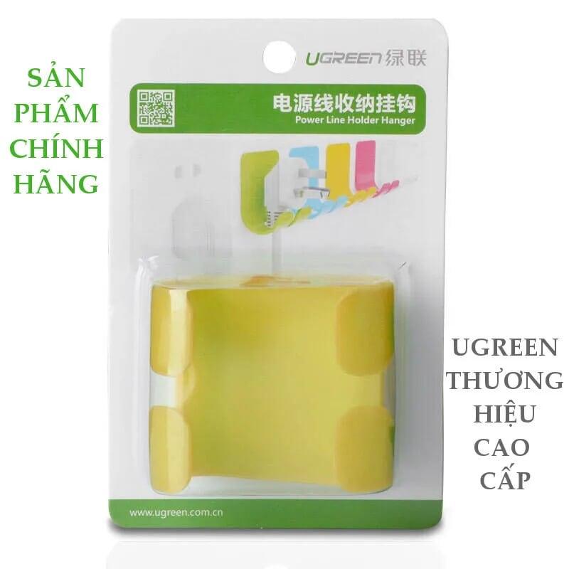 Ugreen UG20365CD107TK Màu Trắng Móc treo phích cắm điện đa năng - HÀNG CHÍNH HÃNG