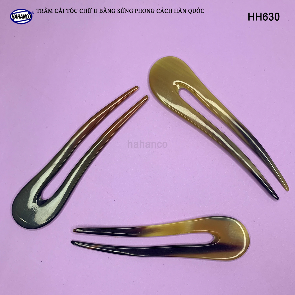 Trâm Cài Tóc Chữ U Hàng VIP Bằng Sừng - Thời Trang Cho Nữ - Phong Cách Cổ Trang - HH630