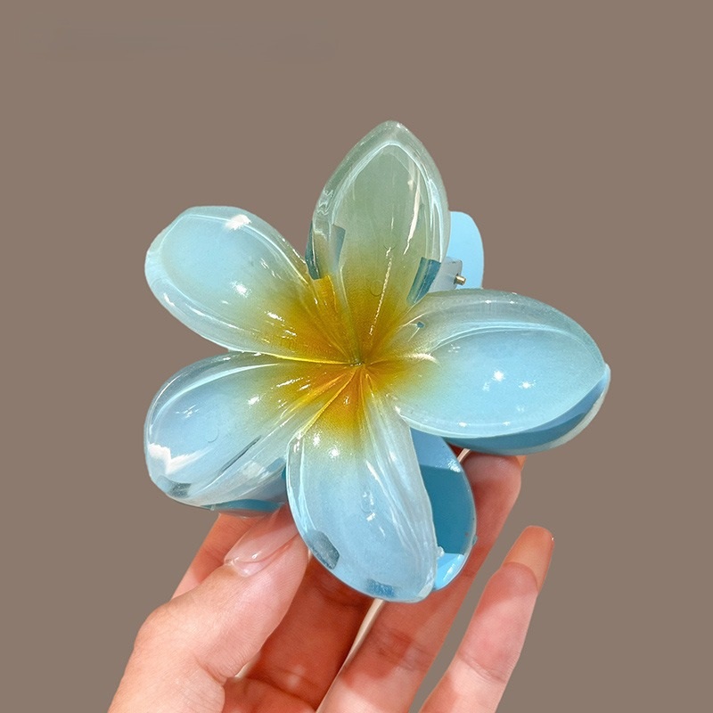 Kẹp tóc hoa sứ - Kẹp tóc hoa sứ đi biển