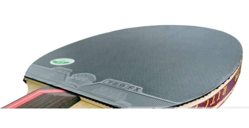 Vợt Bóng Bàn 729 - 1 sao OFF+ màu đỏ đen phù hợp cho người chơi sử dụng lối đánh công - thủ toàn diện