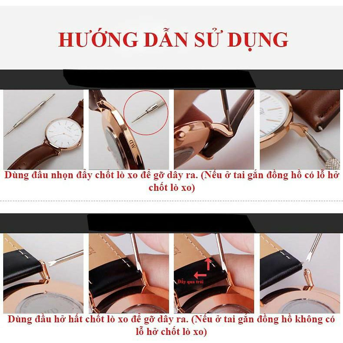 Cây Thay Dây Đồng Hồ - Tool Tháo Dây- Dụng Cụ Tháo Dây Đồng Hồ