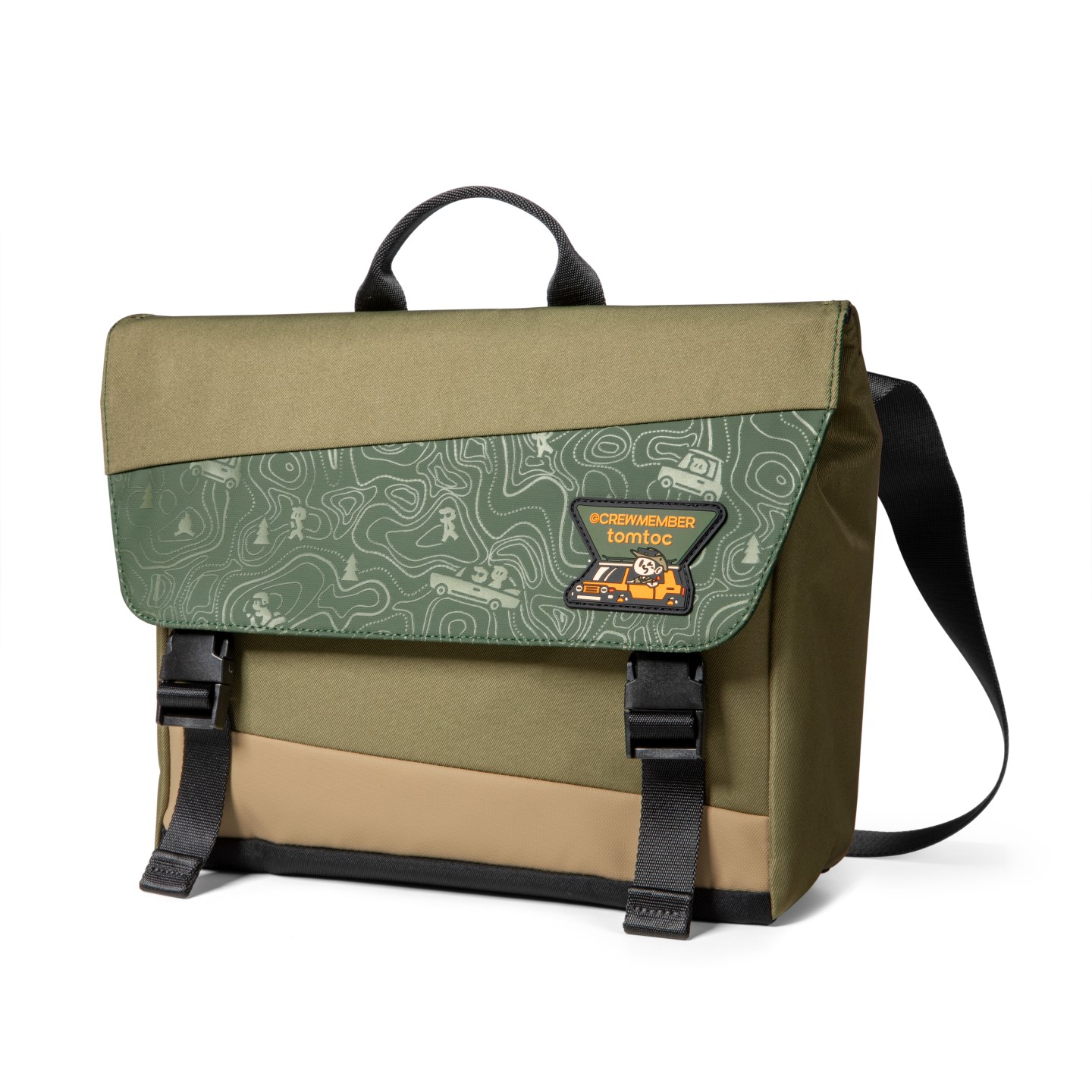 Túi Đeo Chéo Tomtoc (Usa) Slash-T27 Shoulder Bag Green - T27S1T1GC