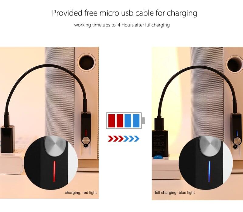 Ugreen UG30348MM114TK BT 4.1 màu Đen Thiết bị nhận âm thanh Bluetooth có Micro - HÀNG CHÍNH HÃNG