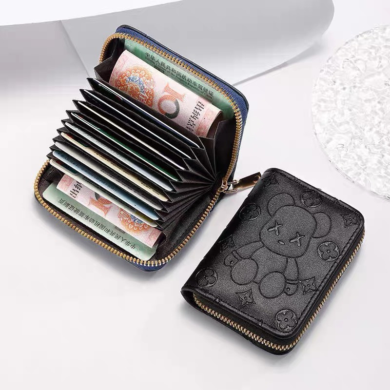 Ví da ngắn mini cầm tay nữ nhiều ngăn da PU cao cấp, chất da mềm mịn .dùng đựng thẻ , giấy tờ xe , đựng tiền nhỏ gọn và tiện lợi phong cách nữ tính, trẻ trung , hiện đại