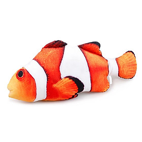 Cá đồ chơi cho mèo nhồi bông hình cá nemo