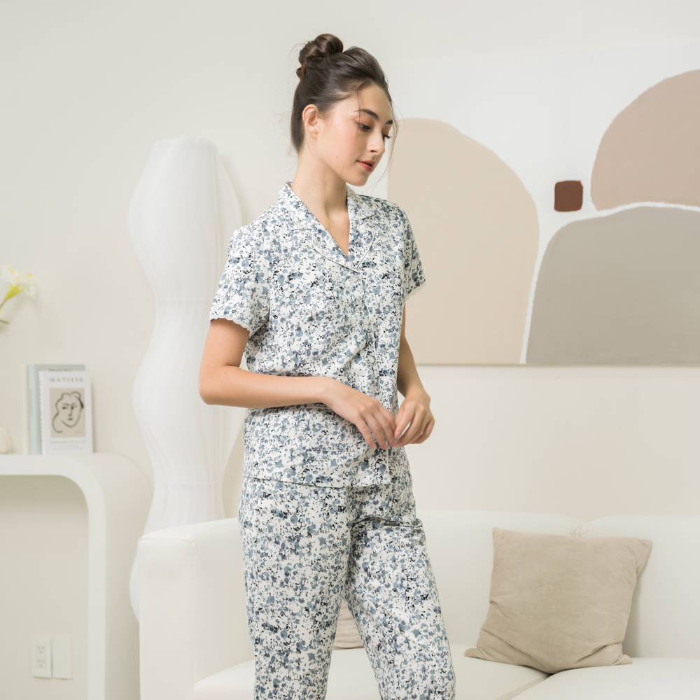 Bộ Đồ Kate Lửng Nữ Vincy Thoáng Mát BKL102S11