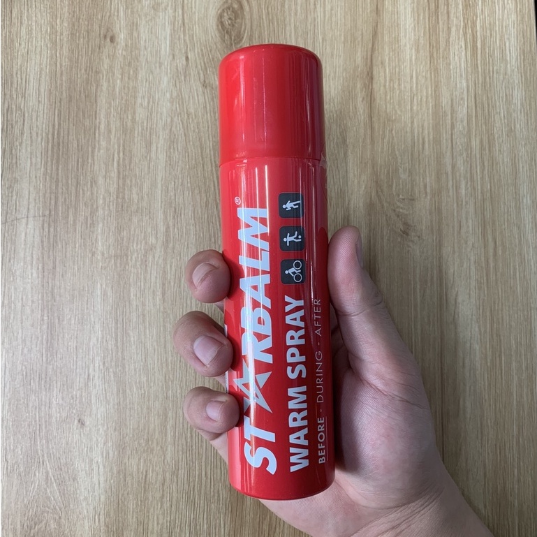 Chai xịt làm nóng cơ Starbalm - Hà Lan 150ml