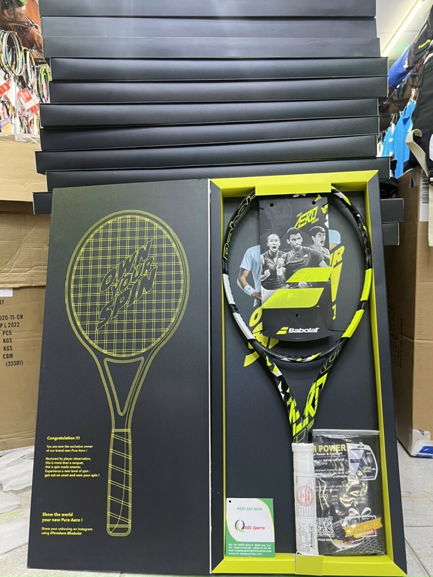 Vợt Tennis Babolat PURE AERO Team 285gram 2023(101488)