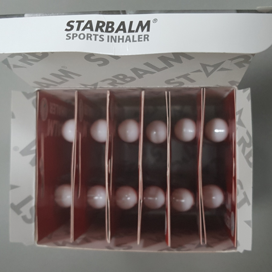 Bộ 12 Ống Hít Tăng Oxy Starbalm - Hà Lan