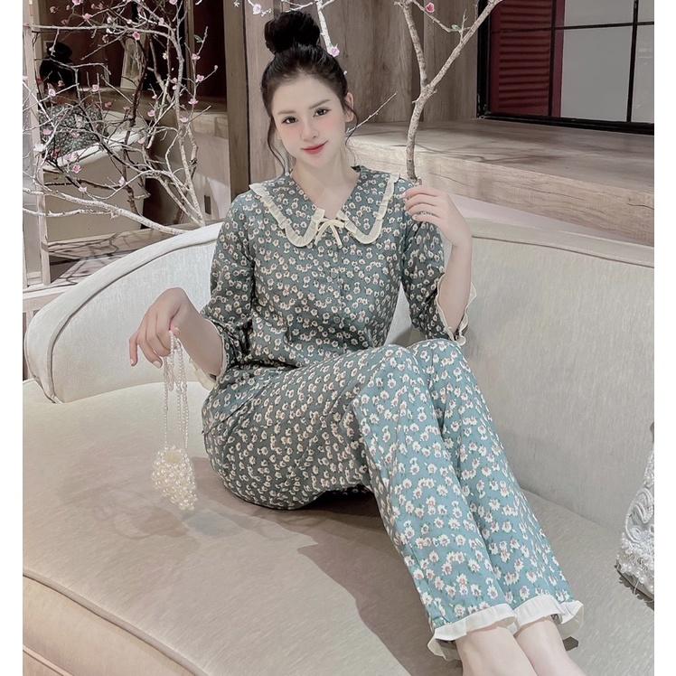 đồ bộ nữ chất kate