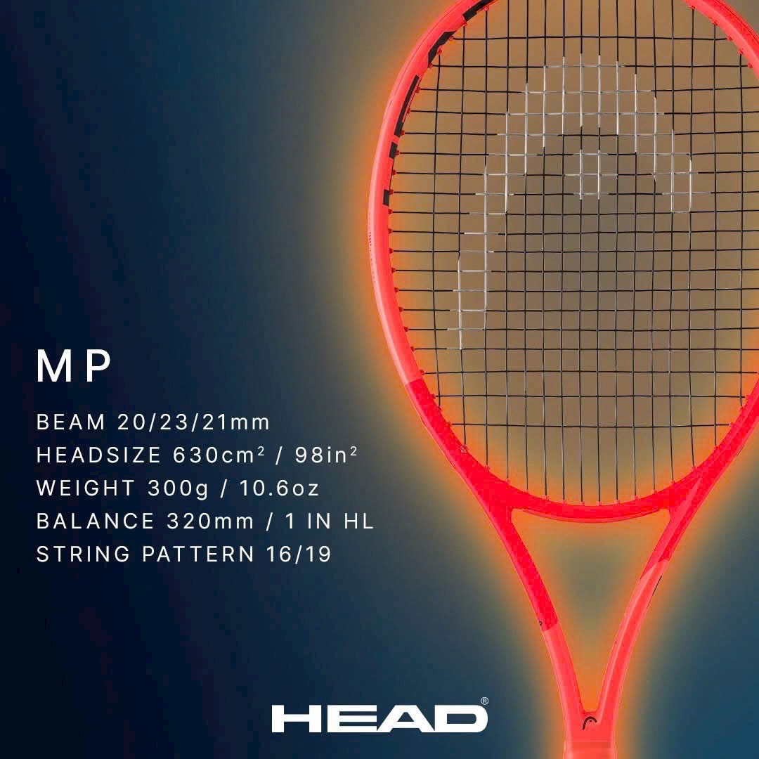 Vợt tennis HEAD Radical MP 2025-300gr (231015)