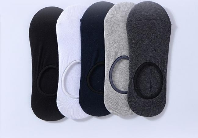Combo 10 đôi tất lười, vớ lười nam dấu gót Hàn Quốc
