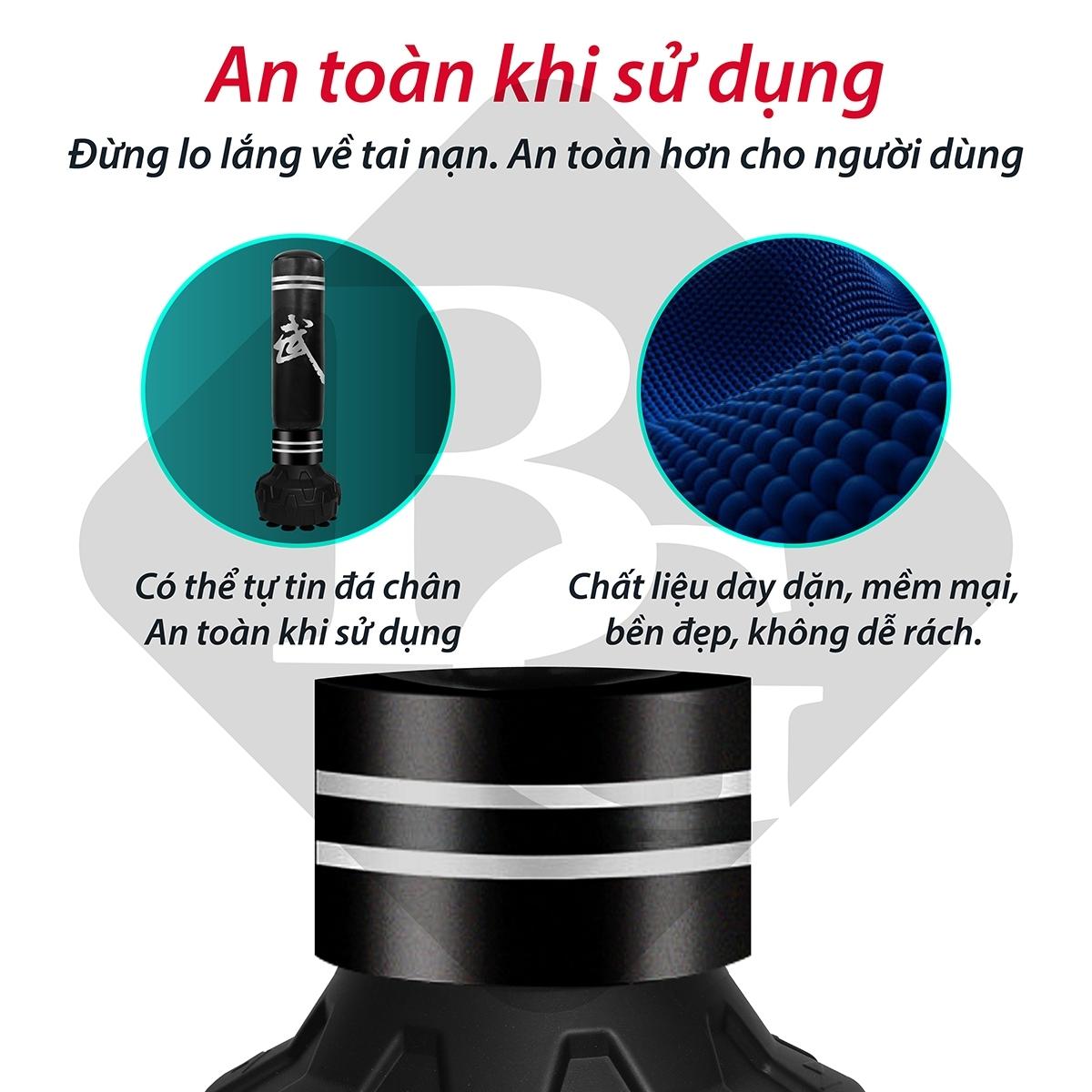 BG027 Bao đấm bốc boxing,Bao Đấm Bốc Cao Cấp 175cm dành người lớn, trụ đấm boxing, đấm bốc trẻ em, đấm bốc cho bé