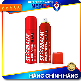 Chai xịt làm nóng cơ Starbalm - Hà Lan 150ml