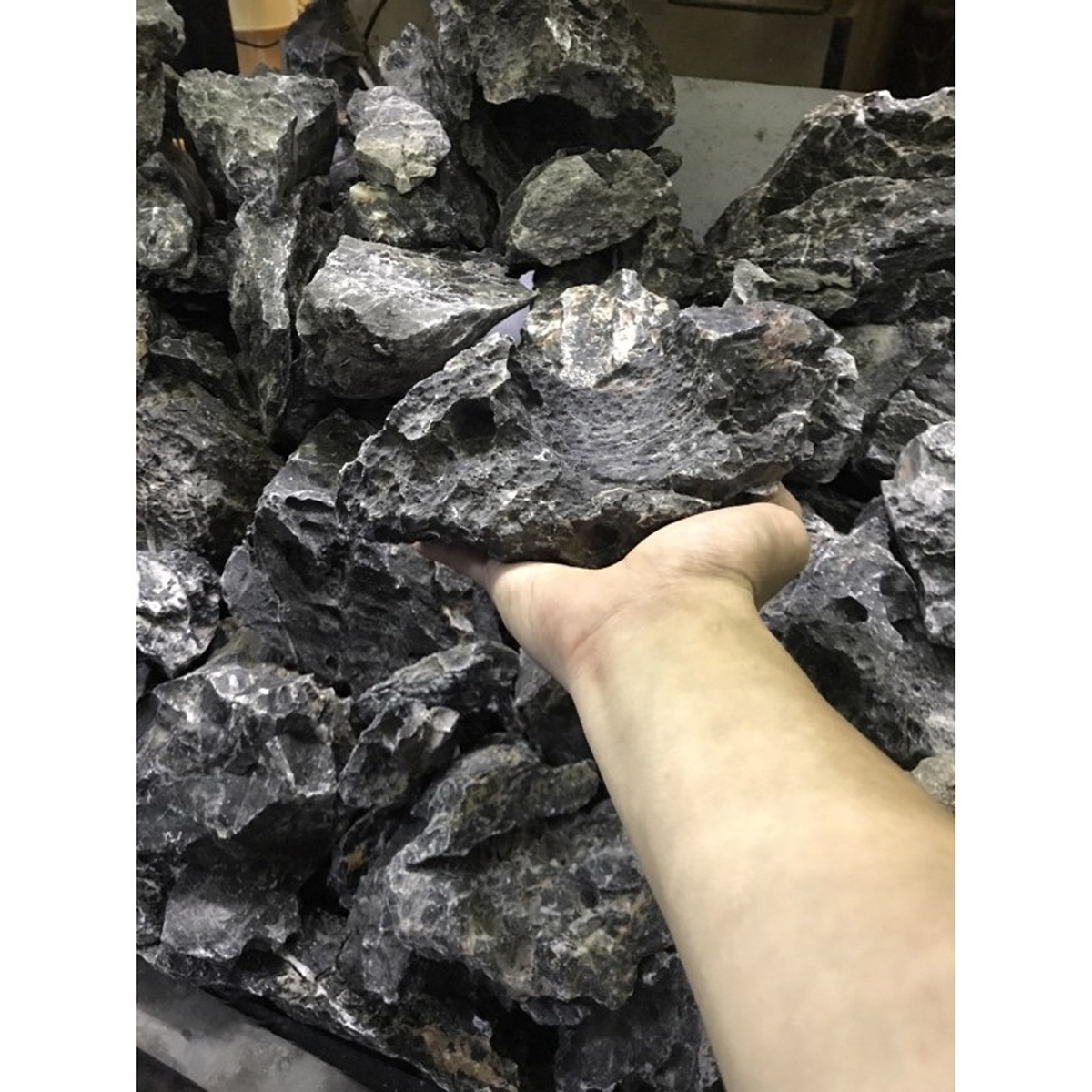 5KG Đá Kẹp Kem siêu đẹp làm thác cát, trang trí bể cá, hồ cá thủy sinh, làm tiểu cảnh đem lại may mắn gia chủ