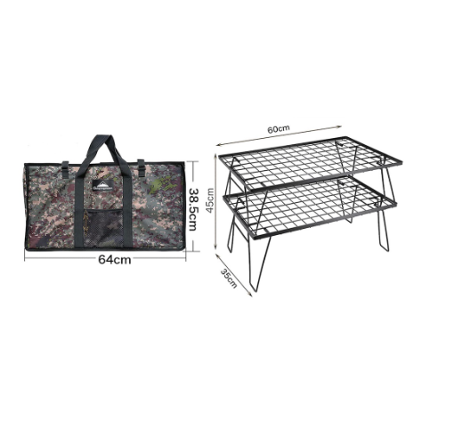 Kệ đôi xếp gọn Campingmoon T-230-2T/ T-233-2T