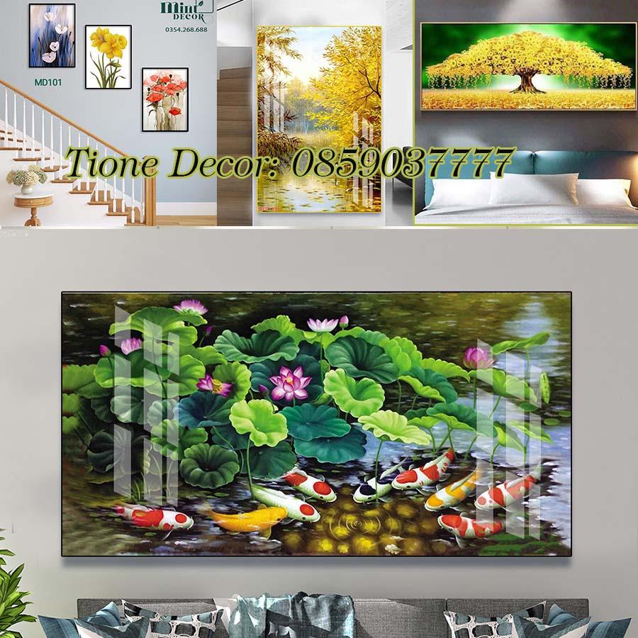 Tranh Tráng Gương Treo Tường ,Tranh Pha Lê, Tranh Đơn Tuyệt Đẹp,