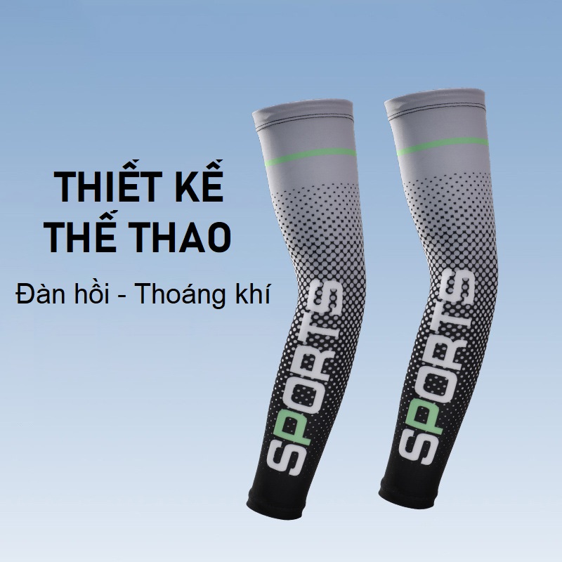 Combo Khăn ống cổ và găng tay chống nắng chống lạnh vải thun thoáng mát thích hợp cả nam và nữ UPF50+ Đen Cấp