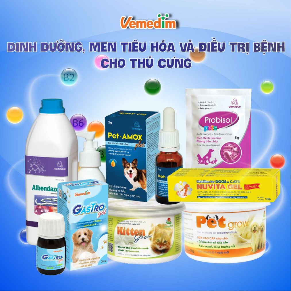Vemedim Micona shampoo sữa tắm chó mèo phòng viêm da, nấm da, da sần sùi, chai 120ml/chai 200ml
