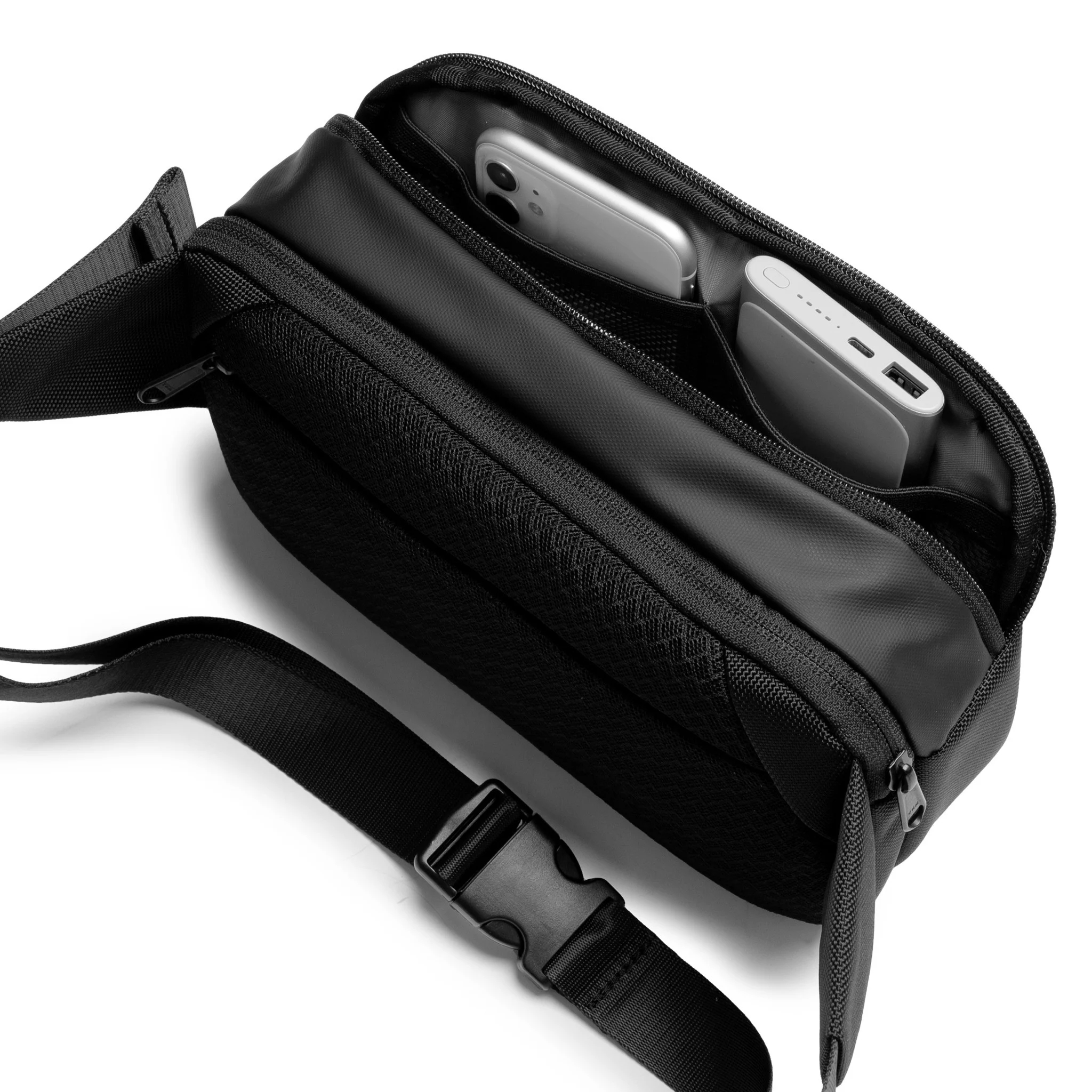 Túi Đeo Chéo KINGBAG BAMBOO vải trượt nước, nhiều ngăn tiện dụng - Hàng Chính Hãng