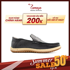 Giày Lười Nam Da Bò Thật Tomoyo TMN23001