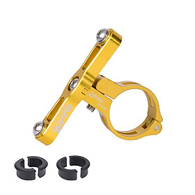 Dụng cụ giữ chai nước giữa lòng xe đạp hoặc xe máy - màu bạc