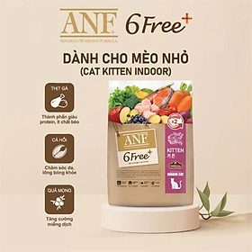 Thức ăn hạt hữu cơ cho mèo ANF 6 FREE CAT INDOOR KITTEN