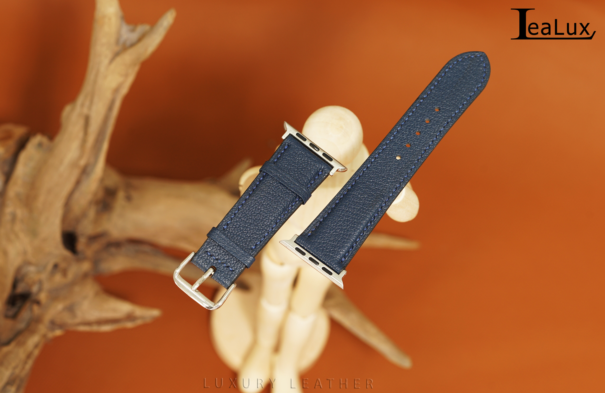 dây da đồng hồ apple watch handmade cao cấp
