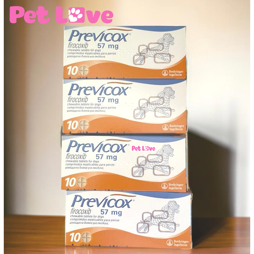 1 hộp Previcox giảm đau, kháng viêm trên chó (10 viên, 57mg/ viên)