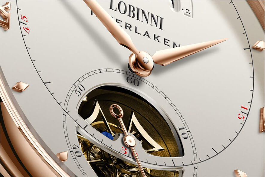 Đồng hồ nam chính hãng LOBINNI L13022-5,kính sapphire,chống xước,chống nước 50m,Bh 24 tháng,máy cơ (automatic)