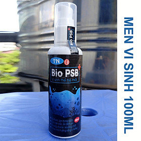Vi Sinh PSB 100ML hồ cá thế hệ mới: trong nước, bổ sung VITAMIN, ổn định PH cho bể cá, hồ cá cảnh