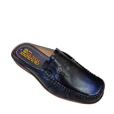 Dép Bít Mũi Nam HÀ NAM Da Bò Thật Cao Cấp GSB20103